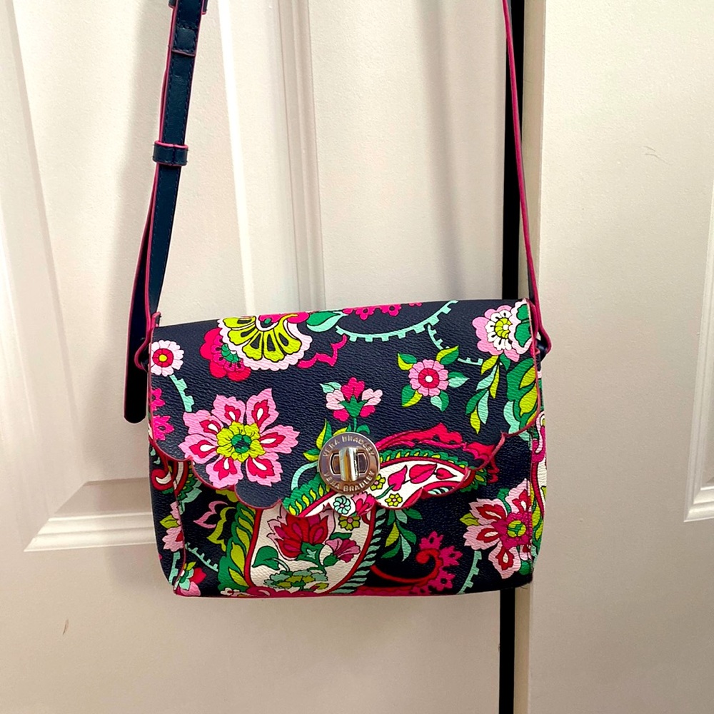 Leather Vera Bradley Purse ✨